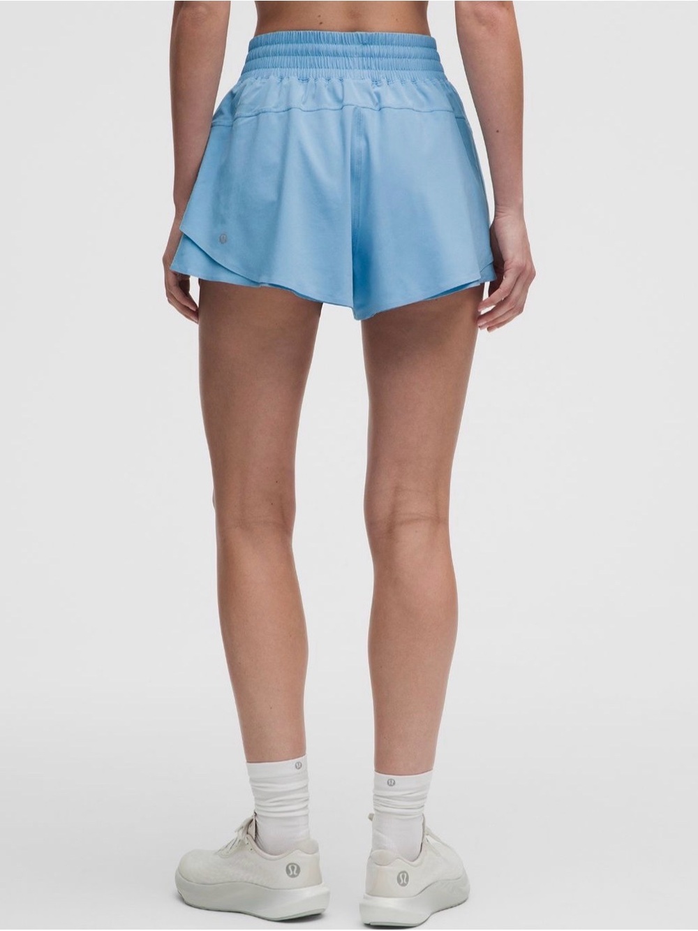 Blue Women’s lululemon Shake it Out High Rise Running Short 2.5 inch length